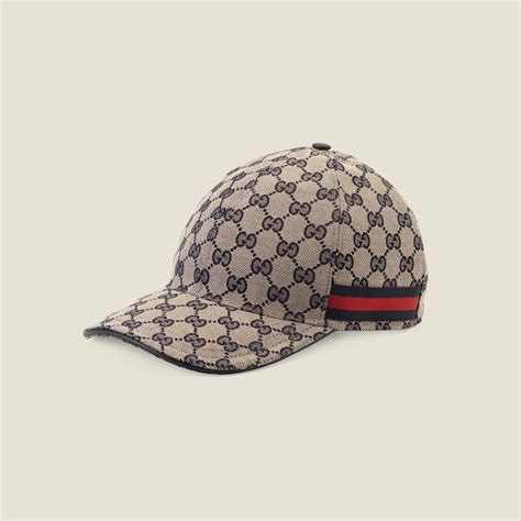 casquette en toile gucci.